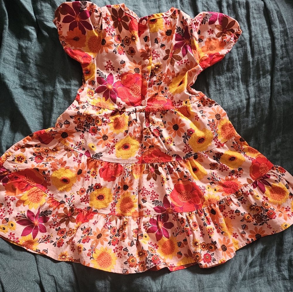 Gymboree Girl's Cotton Vibrant Summer Dress Sz 5T
